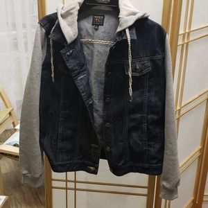 Paper Doll jean jacket, junior size Large